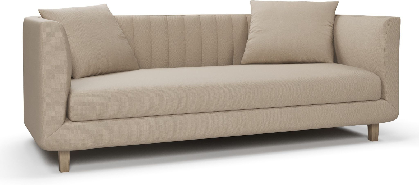 Диваны прямые, Диван прямой нераскладной Ларт, велюр