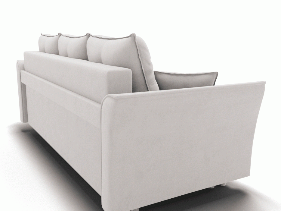 Диваны еврокнижки, Прямой диван Пандора,еврокнижка,велюр