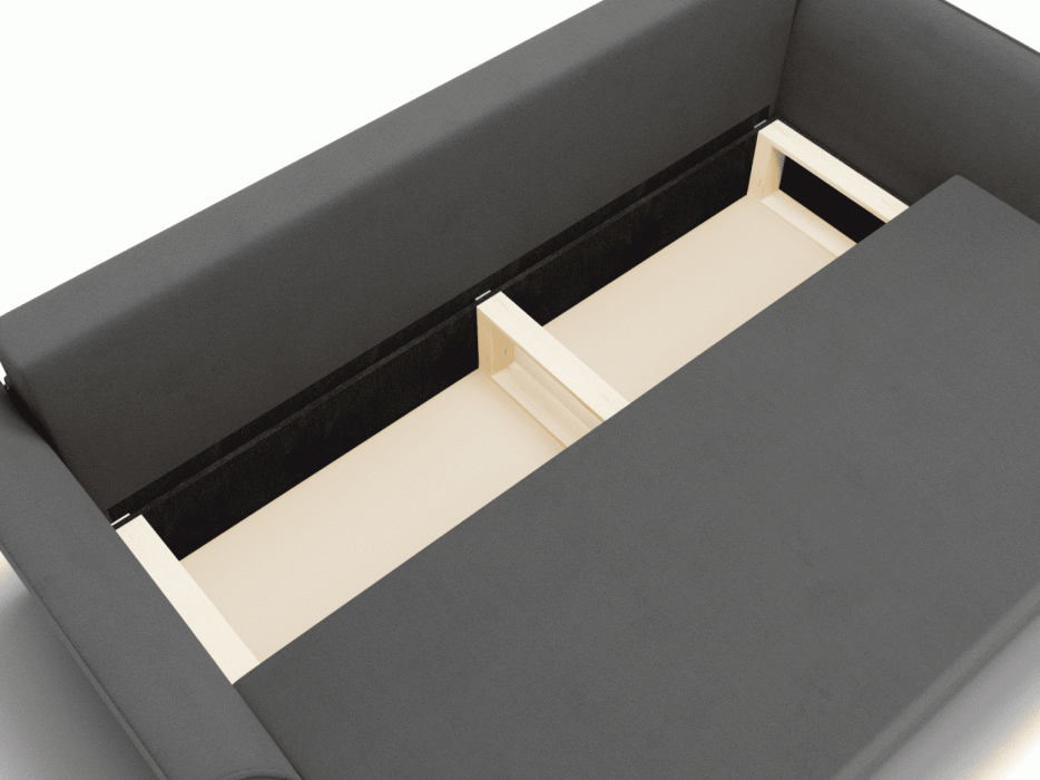 Диваны еврокнижки, Прямой диван Пандора,еврокнижка,велюр