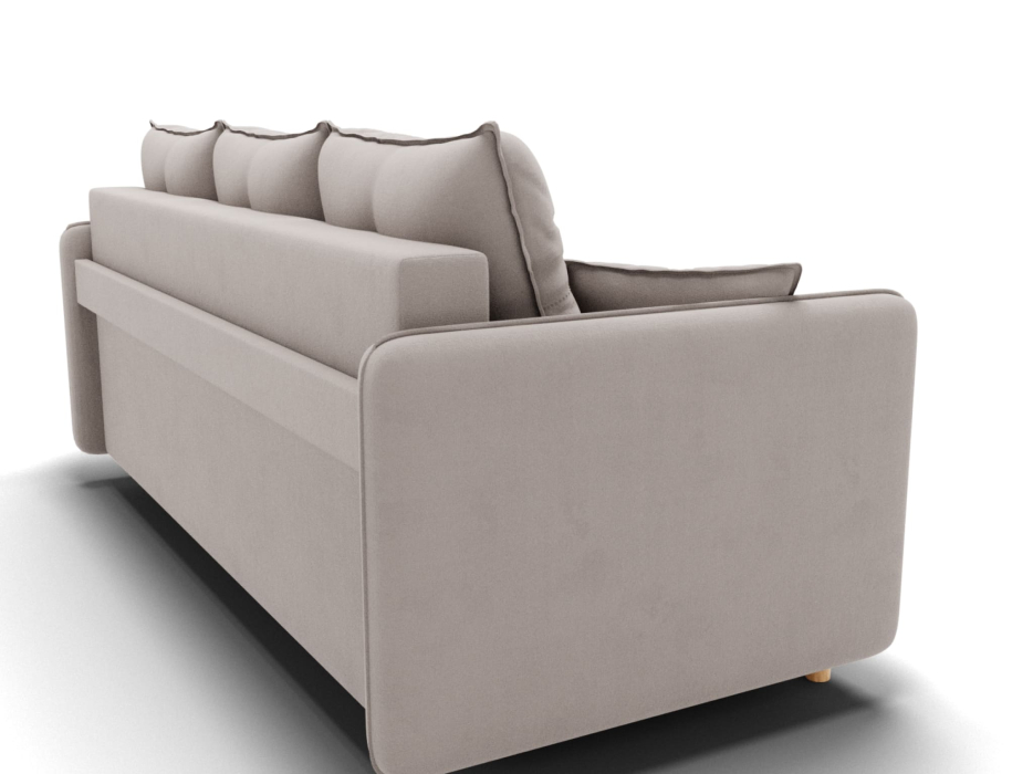 Диваны еврокнижки, Прямой диван Лотос,еврокнижка,велюр