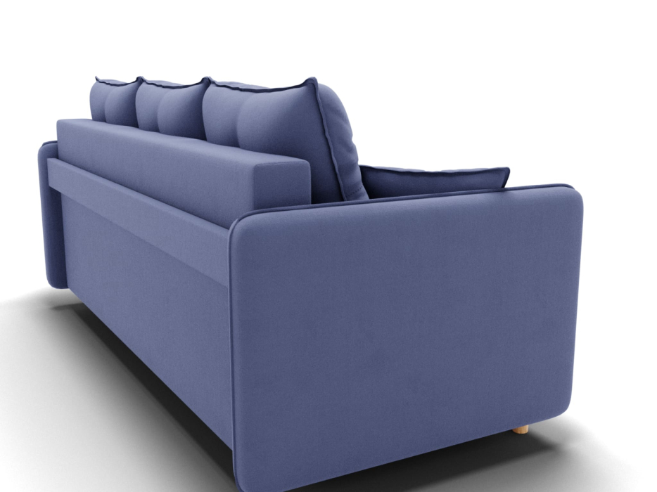 Диваны еврокнижки, Прямой диван Лотос,еврокнижка,велюр