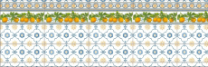 Стеновые панели из АБС-пластика, Кухонный фартук Лимончелло 2000x600x1.5 мм глянец