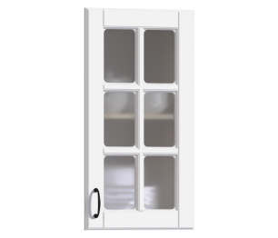 Регина фасад для шкафа навесного со стеклом 40х71 см